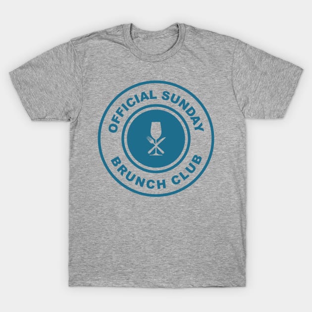 Official Sunday Brunch Club 1 T-Shirt by centeringmychi